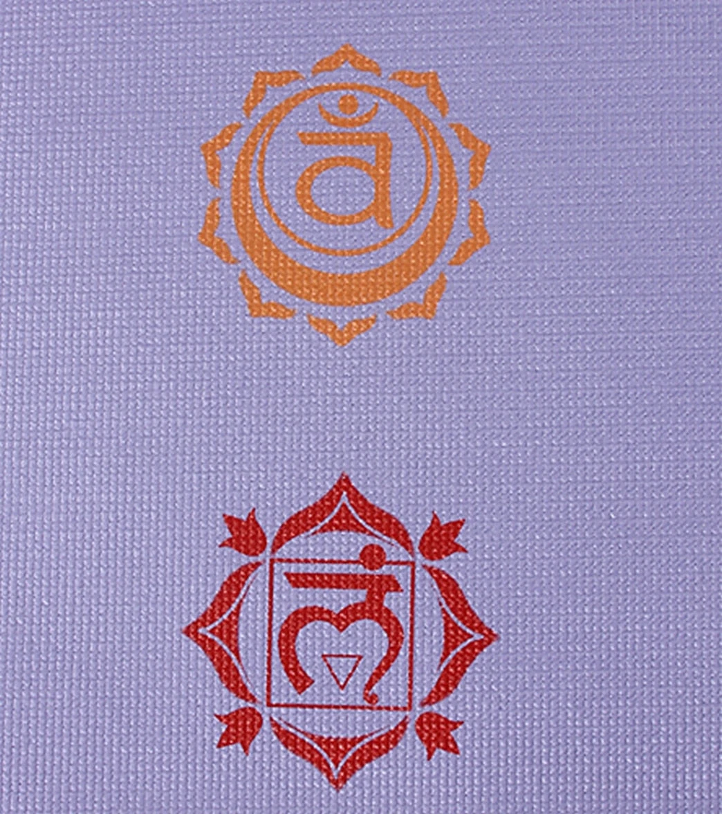 Gaiam Chakra Yoga Mat 68" 3mm - Image 3