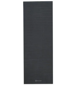 Gaiam 2-Color Yoga Mat 68" 5mm Granite Storm