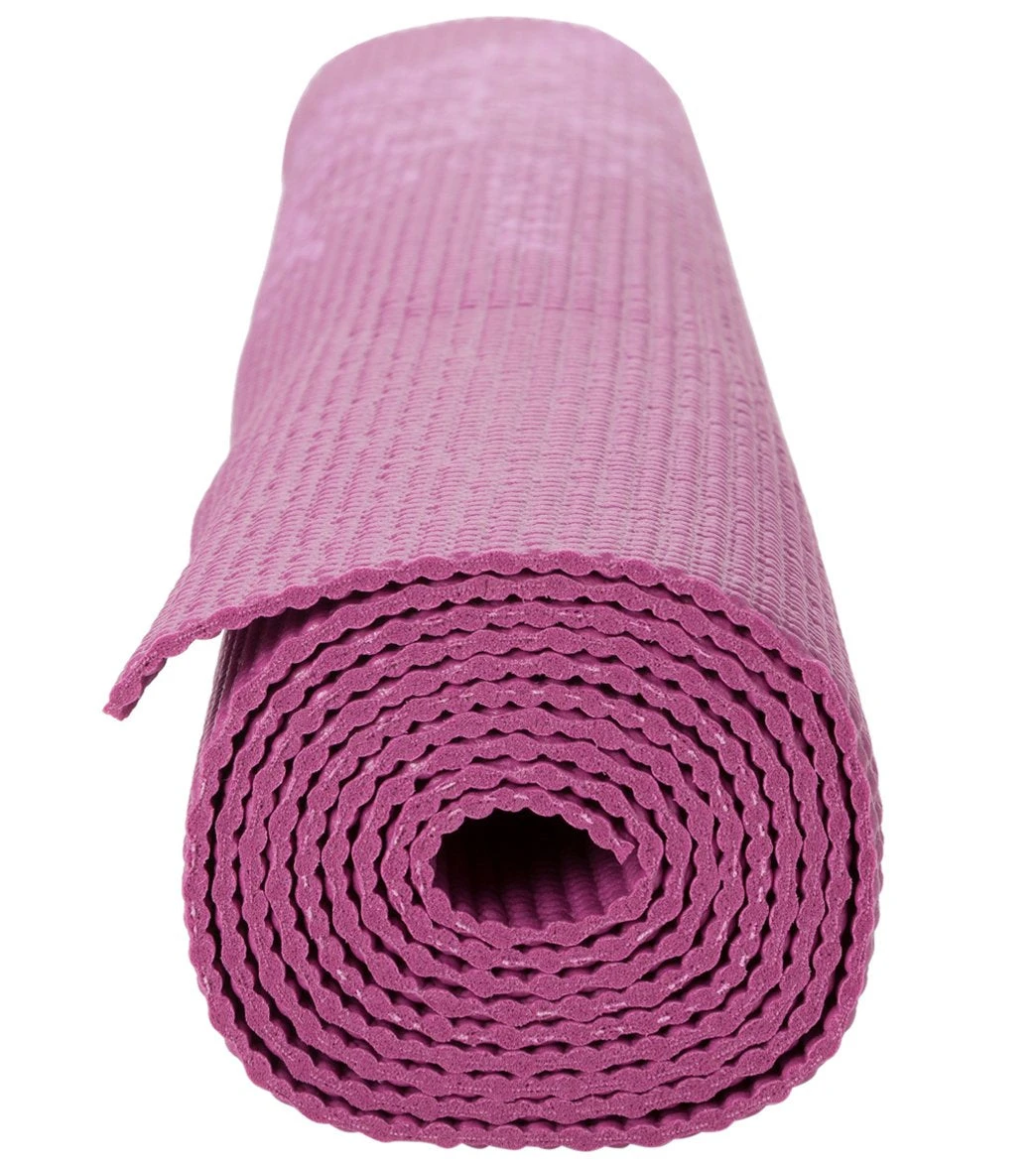 Gaiam Purple Medallion Classic Yoga Mat 68" 4mm - Image 2