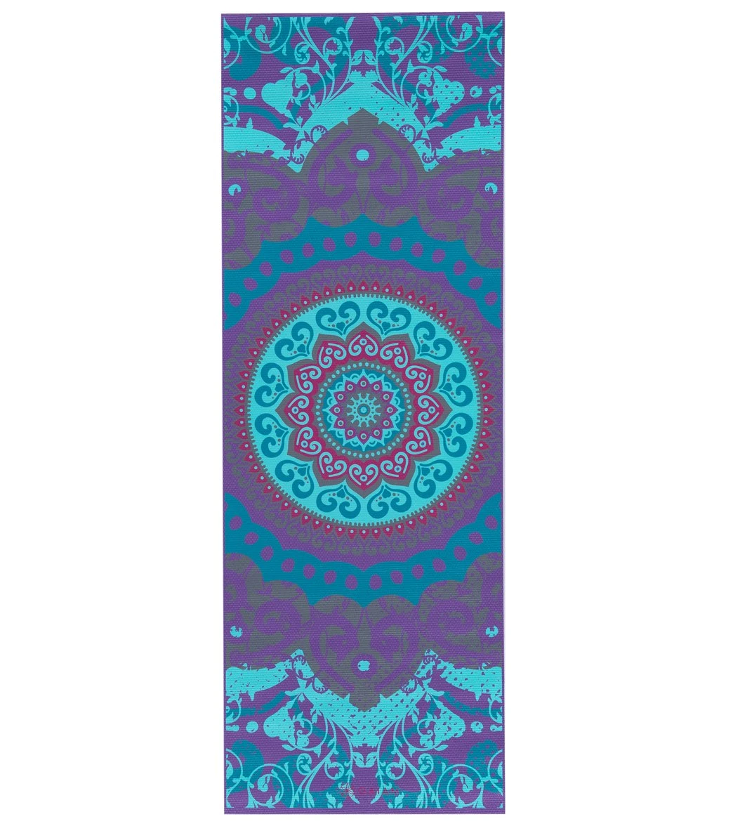 Gaiam Moroccan Garden Printed Yoga Mat 68" 4mm Moroccan Garden - Image 5