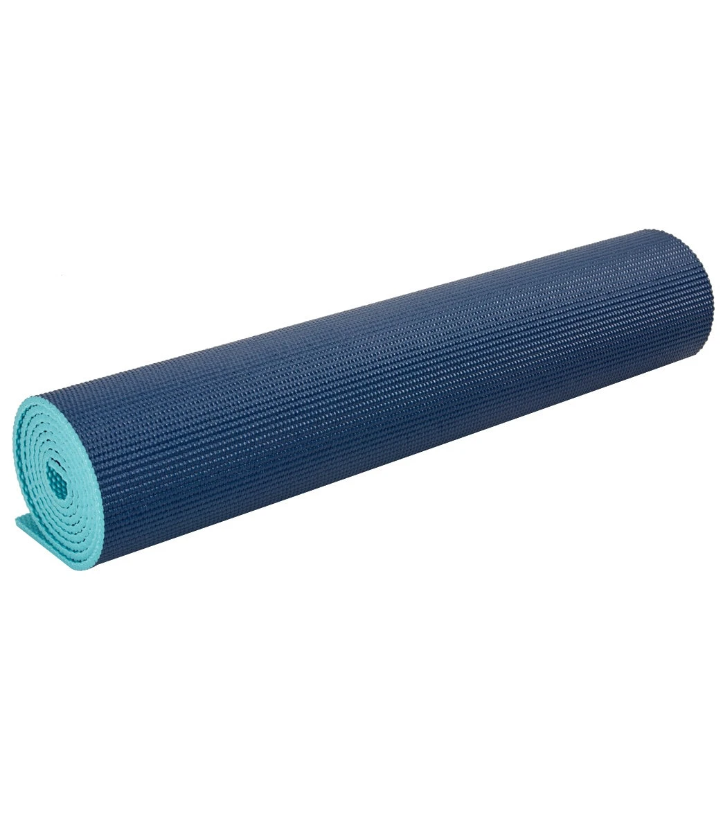 Gaiam Premium Yoga Mat 68" 6mm Extra Thick Vibrant Viridian - Image 3