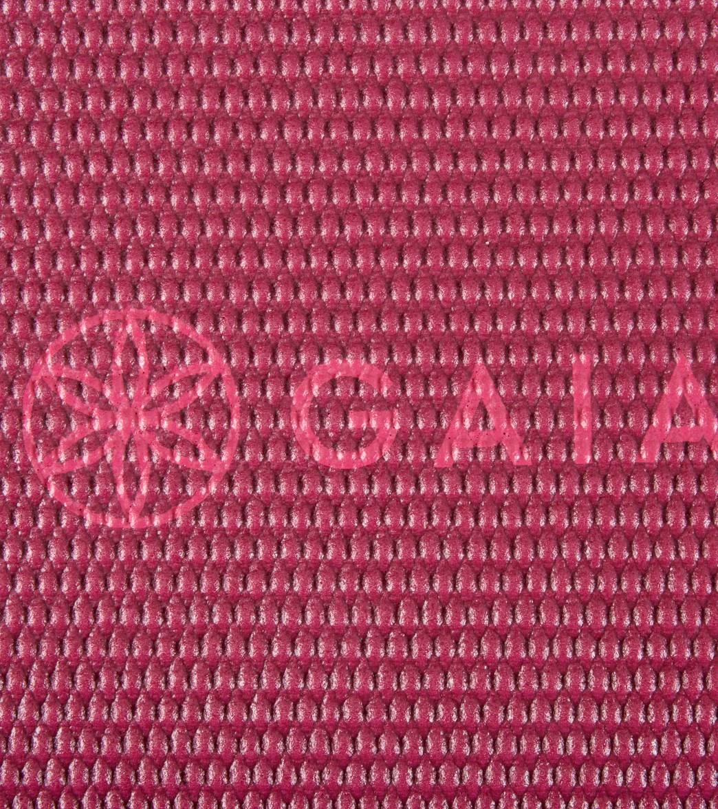 Gaiam Pink Cherry Blossom Printed Yoga Mat 68" 5mm Extra Thick - Image 5
