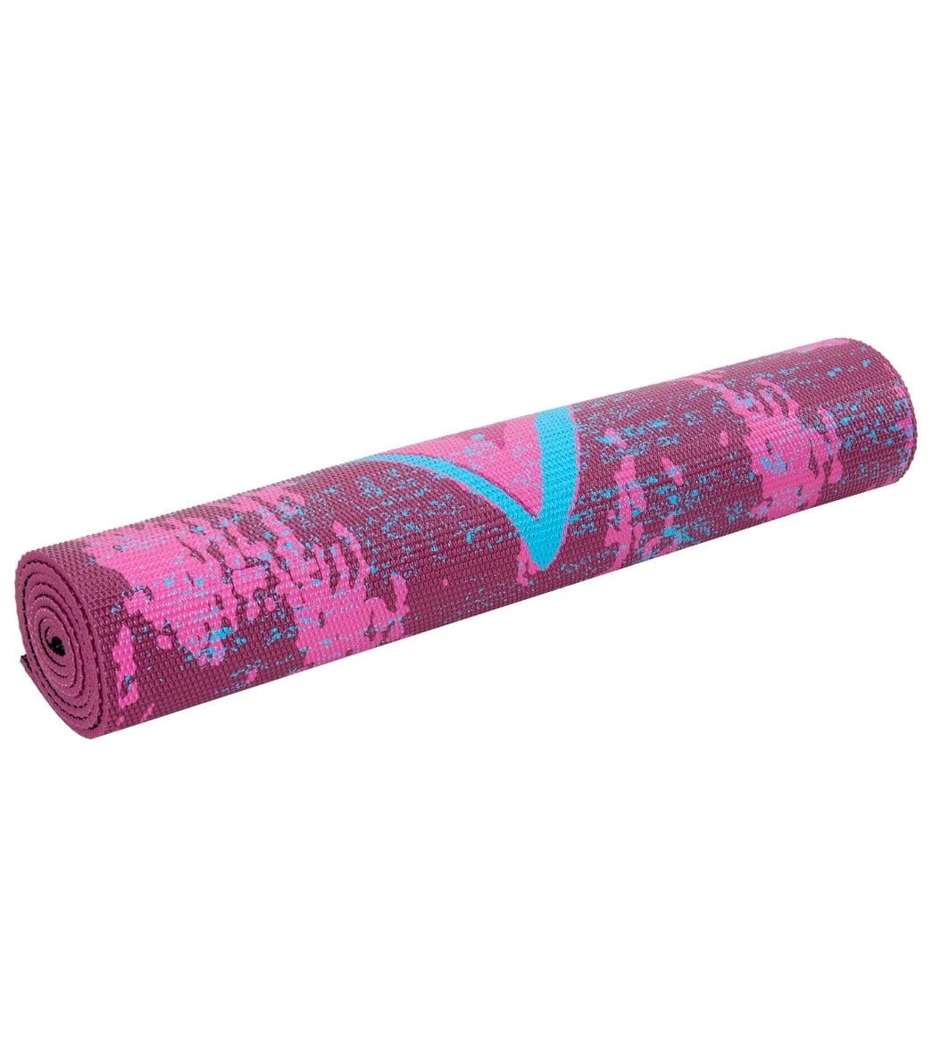 Gaiam Reversible Be Free Printed Yoga Mat 68" 6mm Extra Thick Be Free - Image 4