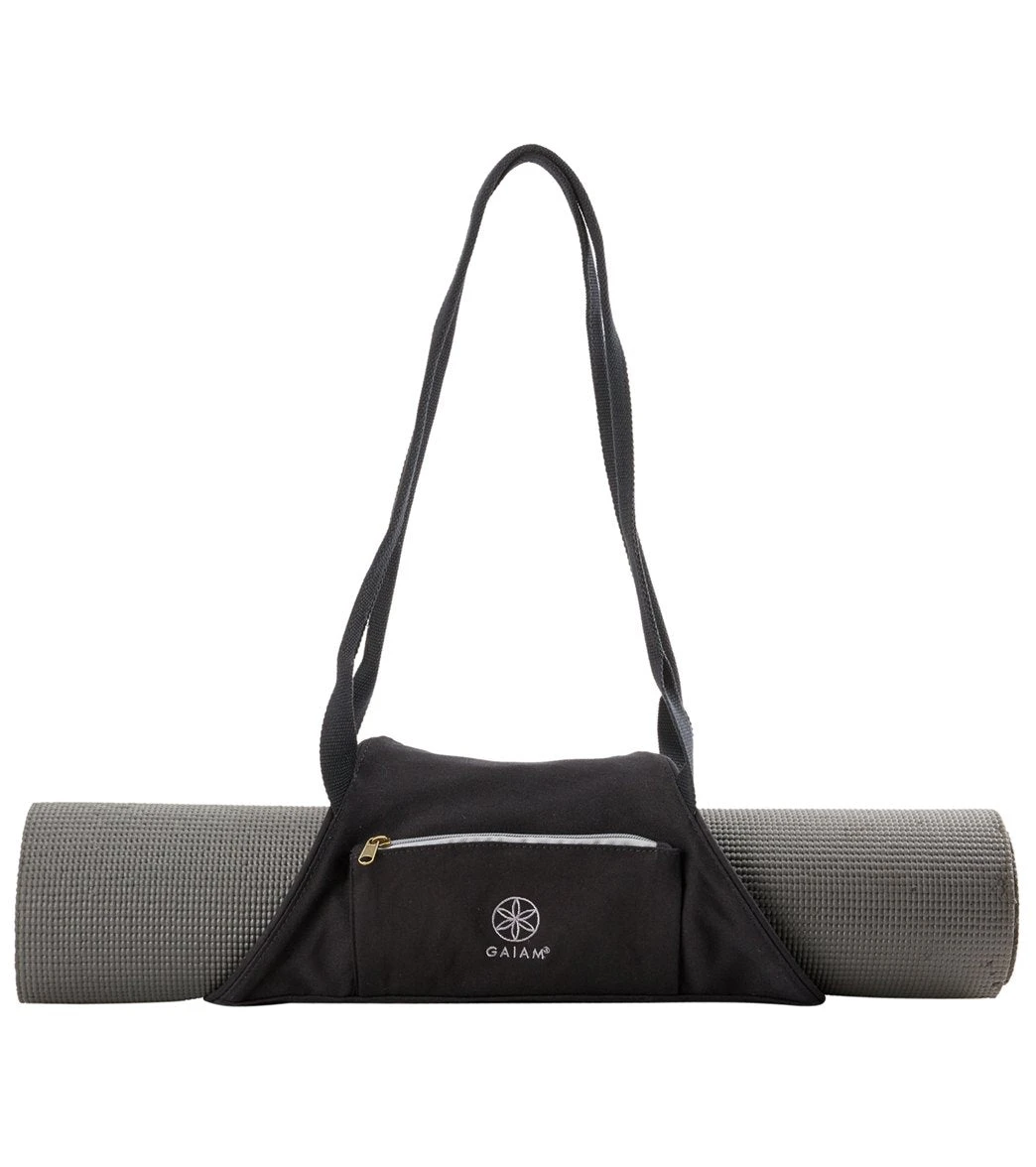 Gaiam On-The-Go Yoga Mat Sling Granite Storm - Image 5