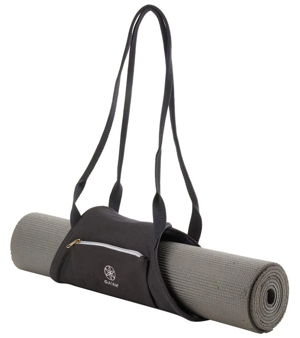 Gaiam On-The-Go Yoga Mat Sling Granite Storm