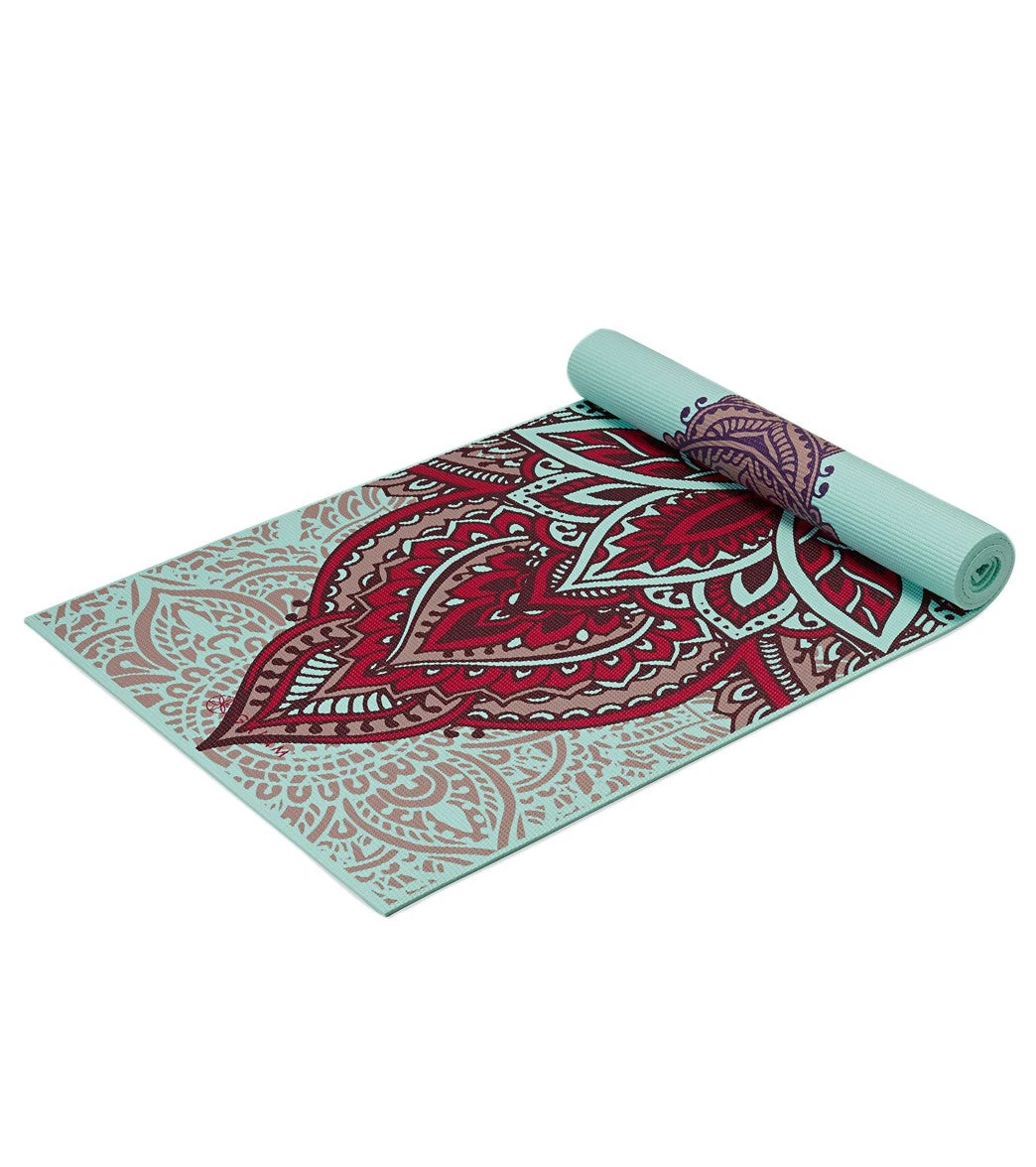 Gaiam Zara Rouge Premium Reversible Yoga Mats 68" 6mm - Image 3