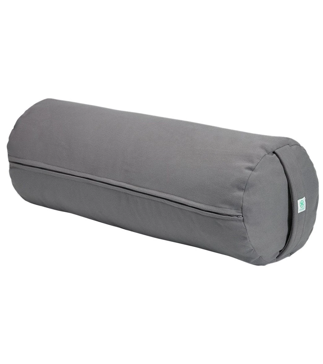 Gaiam Round/Tube Bolster Grey - Image 2