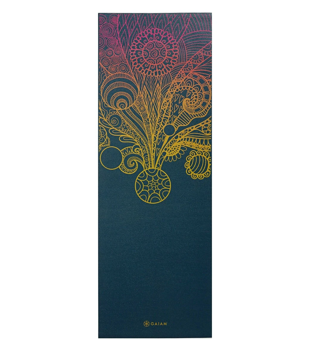 Gaiam Vivid Zest Classic Yoga Mat 68" 4mm - Image 4