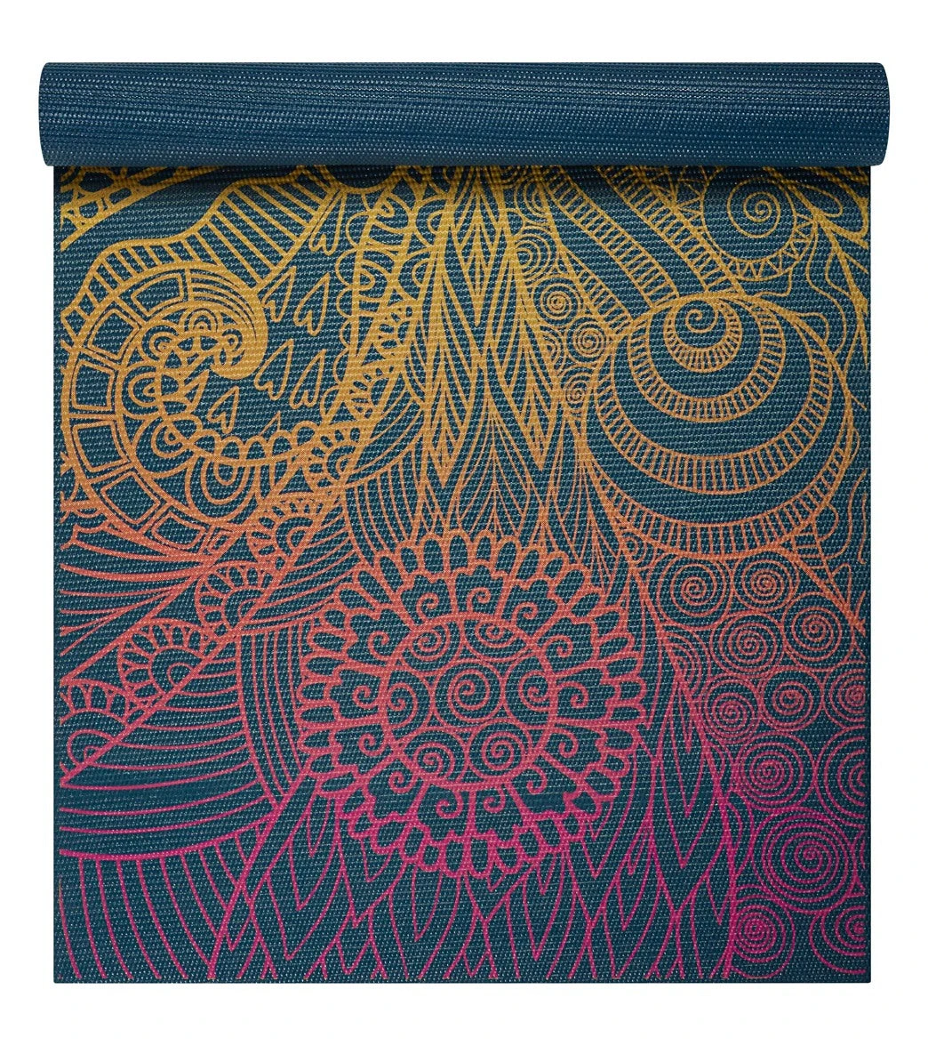 Gaiam Vivid Zest Classic Yoga Mat 68" 4mm - Image 3