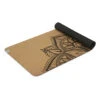 Gaiam Printed Cork Yoga Mat 68" 6mm Printed Cork