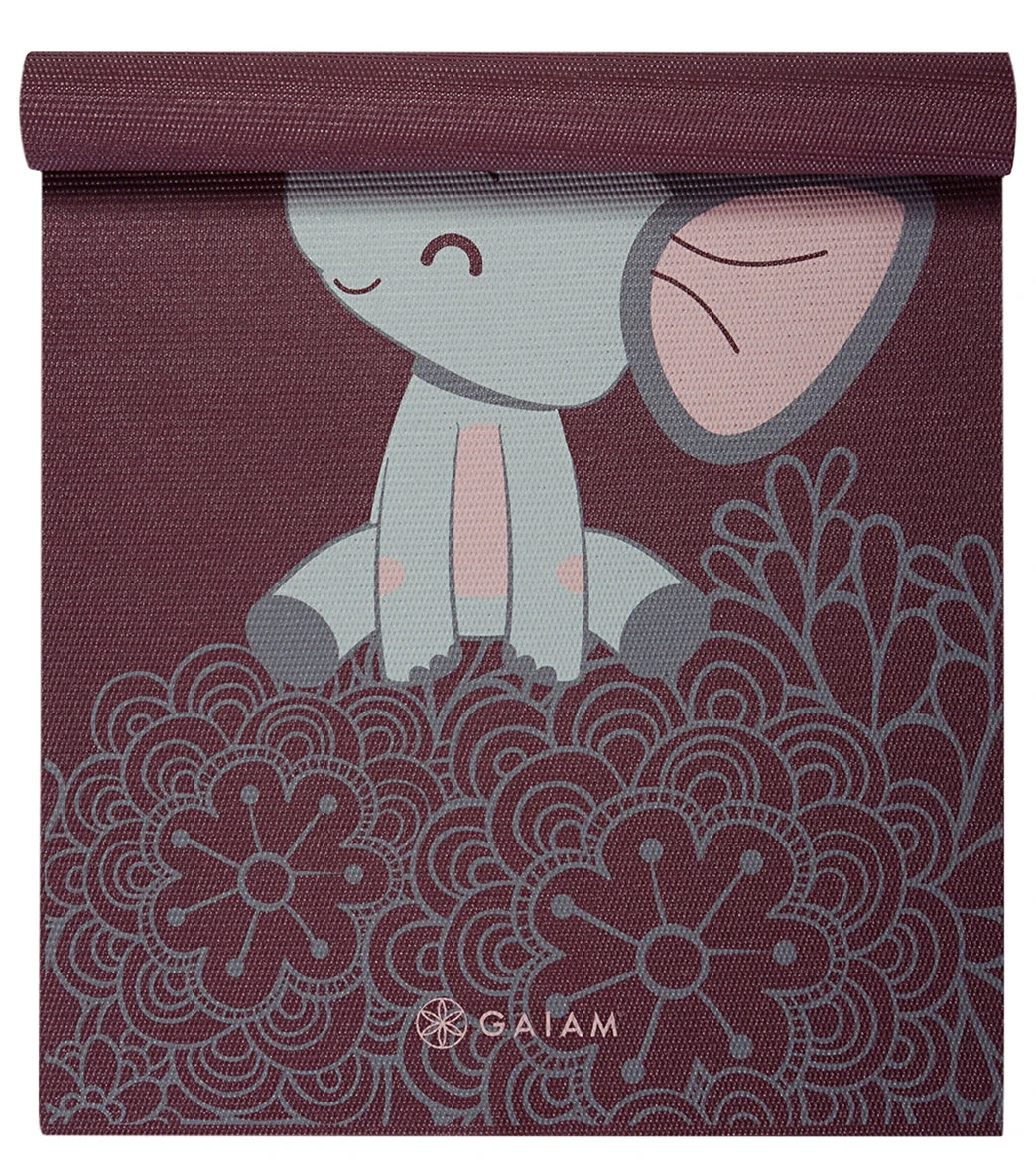 Gaiam Ears Kids Yoga Mat 3MM Elephant Ears - Image 2