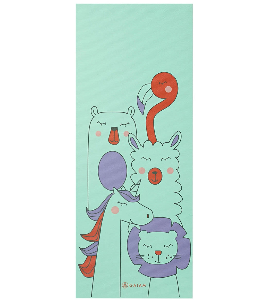 Gaiam Animal Surprise Kids Yoga Mat 3MM - Image 4
