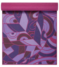 Gaiam Yoga Mat 4mm Amethyst Melody