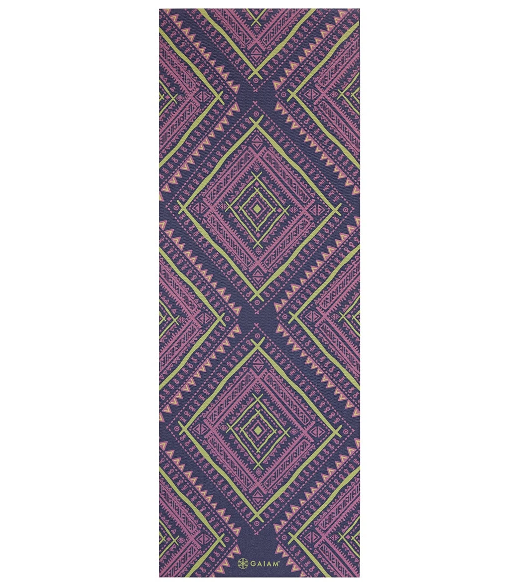 Gaiam 5mm Printed Yoga Mat - Image 5
