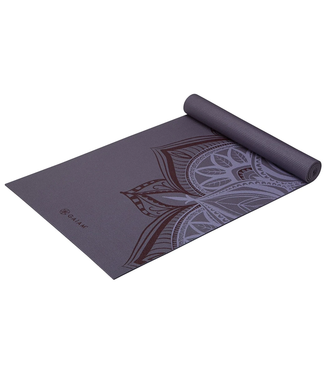 Gaiam 5mm Printed Yoga Mat - Image 2