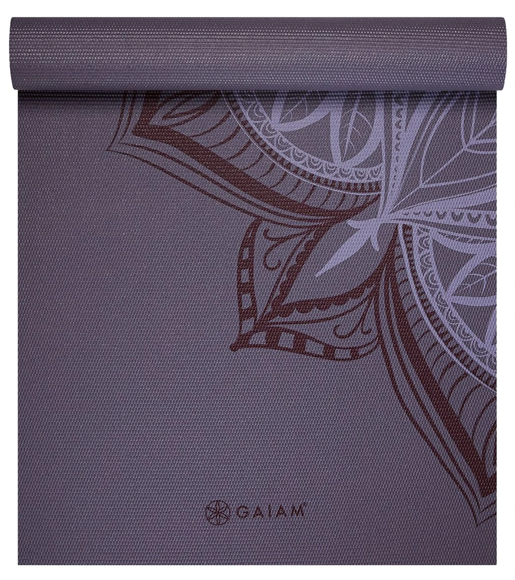 Gaiam 5mm Printed Yoga Mat - Image 3