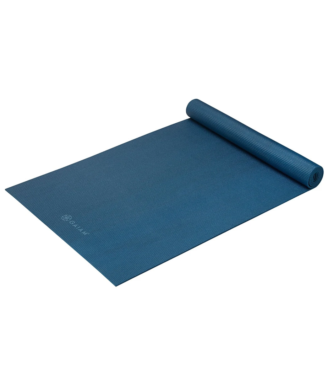 Gaiam 5mm Yoga Mat Indigo Ink