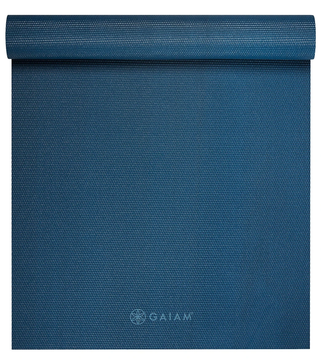 Gaiam 5mm Yoga Mat Indigo Ink - Image 2