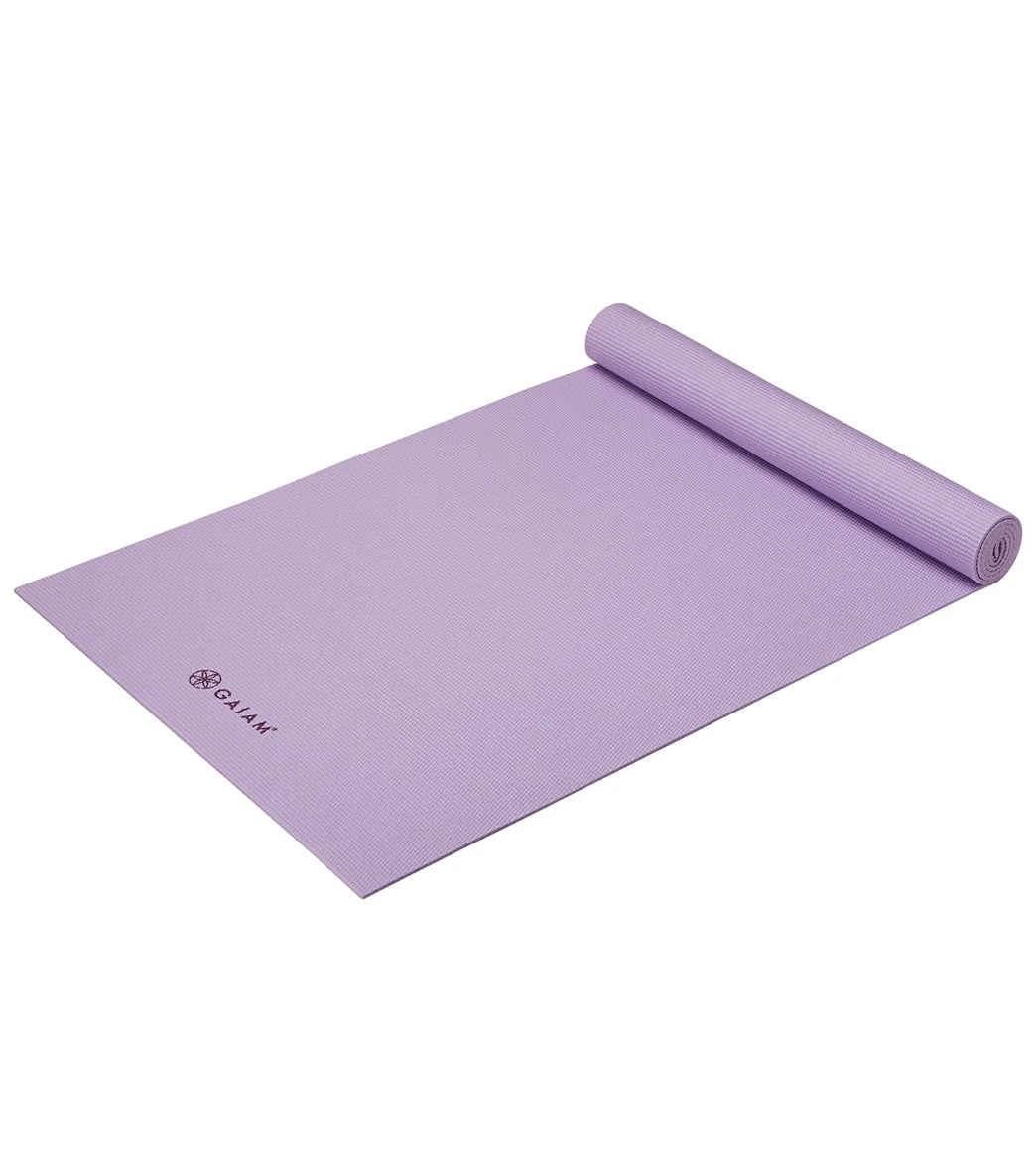 Gaiam 5mm Yoga Mat New Lilac