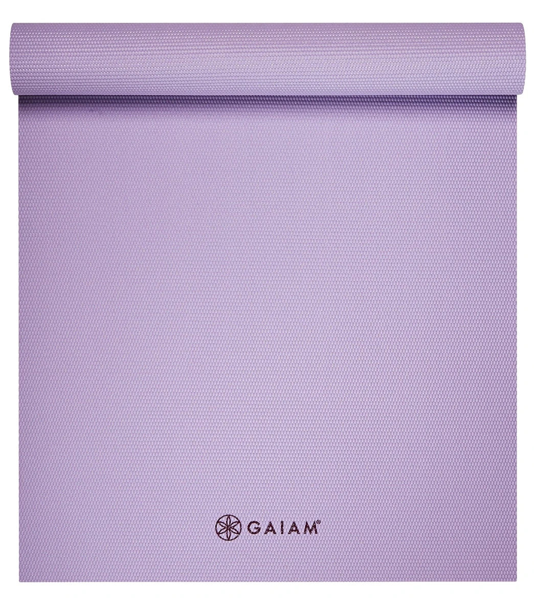 Gaiam 5mm Yoga Mat New Lilac - Image 2