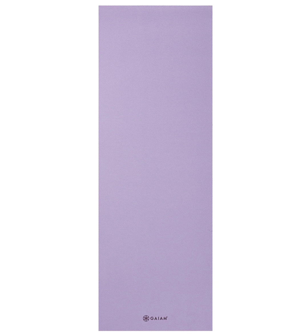 Gaiam 5mm Yoga Mat New Lilac - Image 3