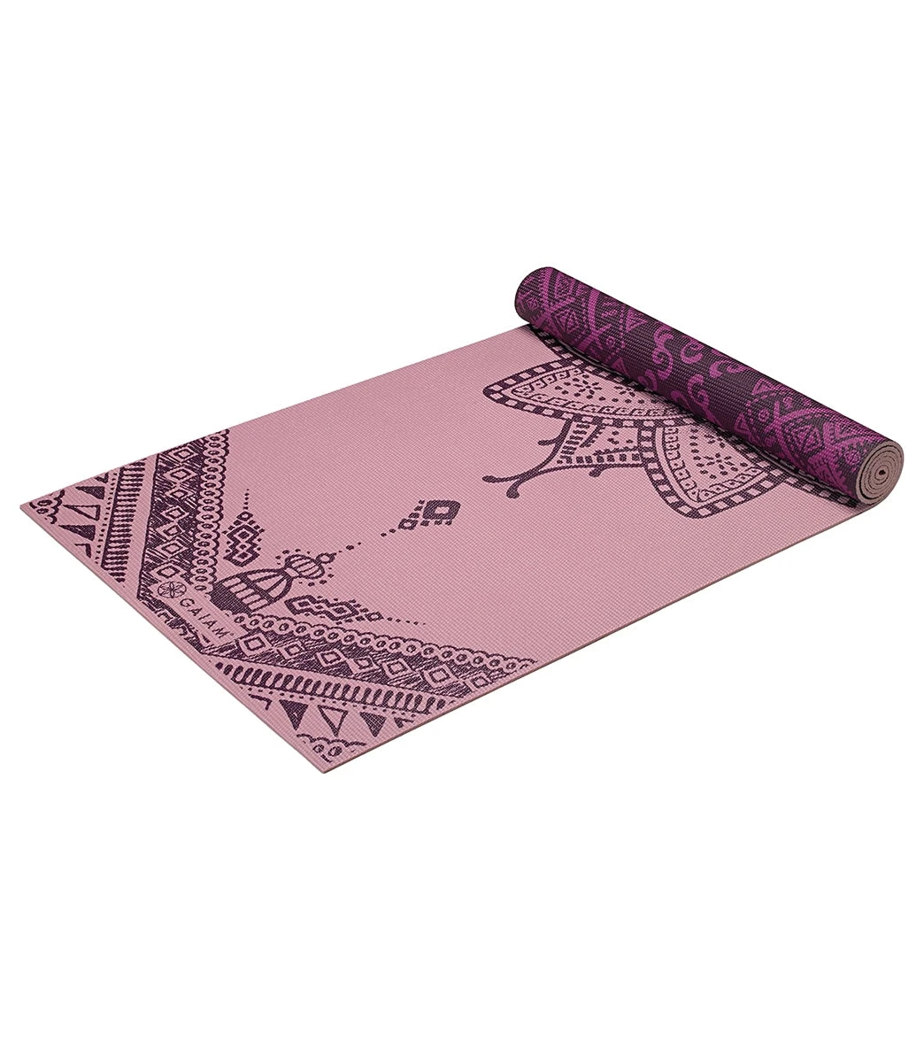 Gaiam 6mm Yoga Mat Reversible - Image 3