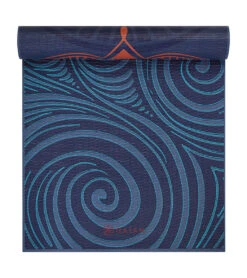 Gaiam 6mm Premium Reversible Yoga Mat Mandala Mantra