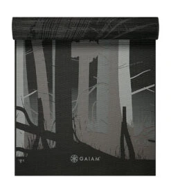Gaiam 6mm Premium Reversible Yoga Mat Deep Forest
