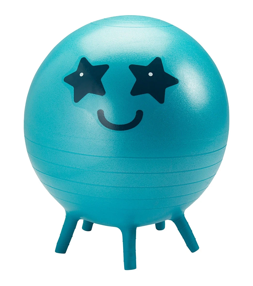 Gaiam Kids Funny Faces Stay-N-Play Ball XL Starry-Eyes - Image 2