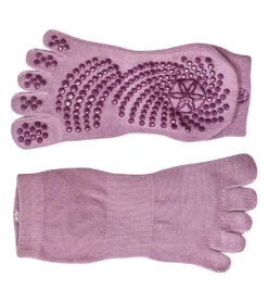 Gaiam Grippy Yoga Socks (2 Pack) Blush