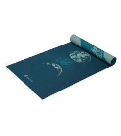 Gaiam 6mm Premium Reversible Yoga Mat Lunar Wave