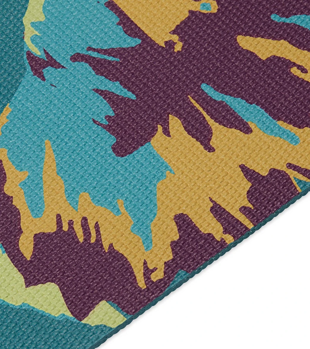 Gaiam 6mm Premium Reversible Yoga Mat Floral Mantra - Image 3