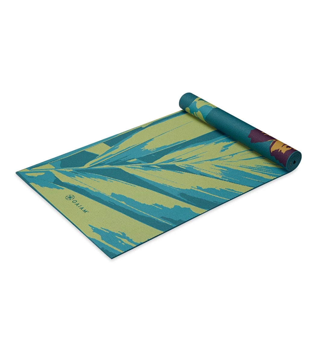 Gaiam 6mm Premium Reversible Yoga Mat Floral Mantra - Image 5