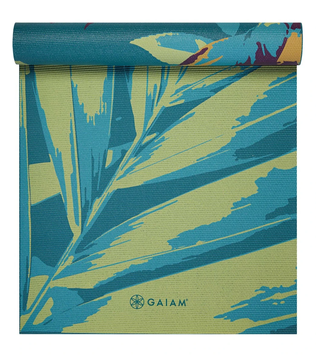 Gaiam 6mm Premium Reversible Yoga Mat Floral Mantra - Image 6