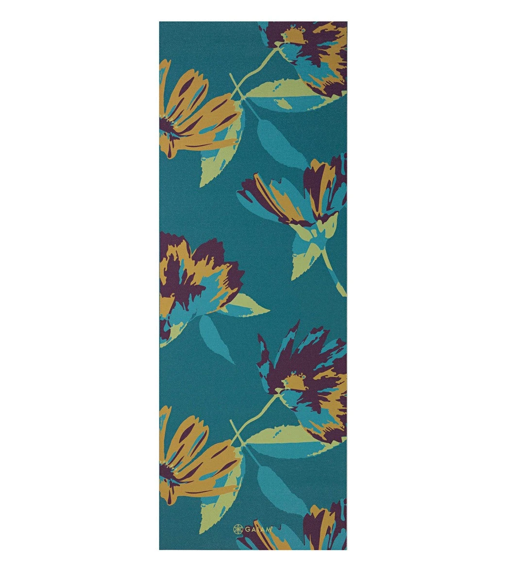Gaiam 6mm Premium Reversible Yoga Mat Floral Mantra - Image 7
