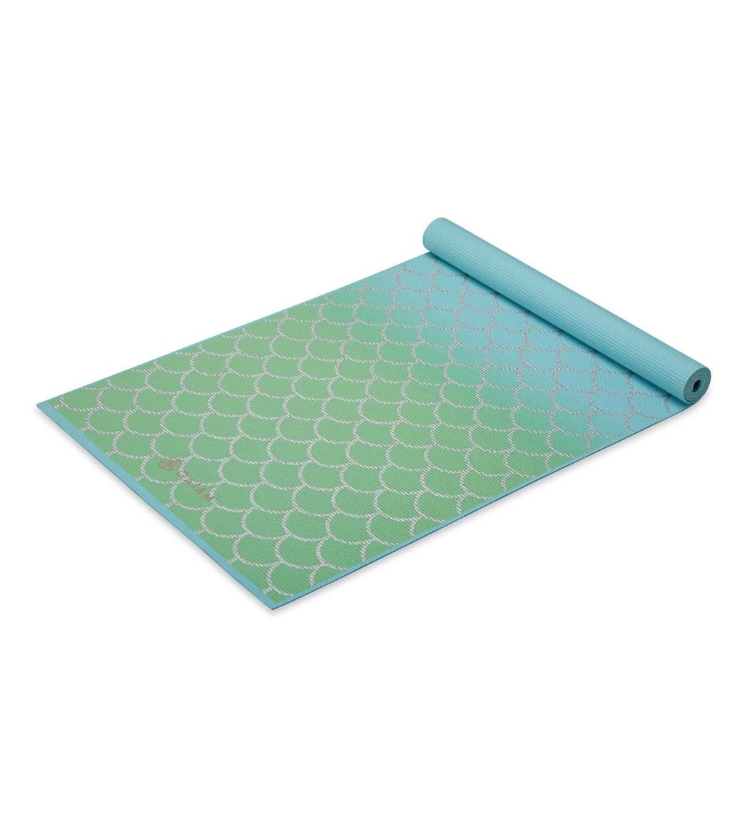 Gaiam Kid's Mermaid Yoga Mat Metallic Mermaid