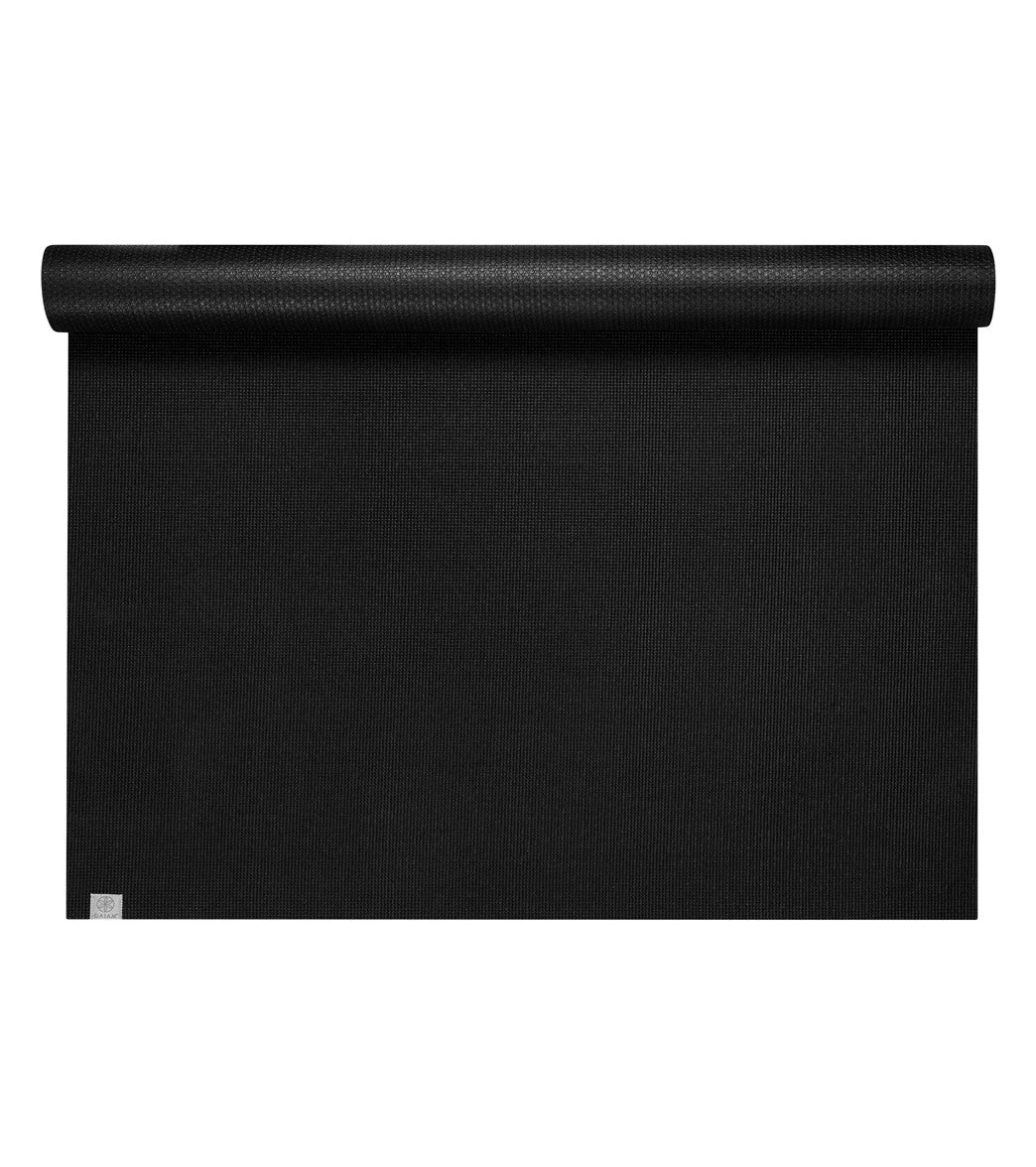 Gaiam Extra Large Yoga Mat 7mm Black