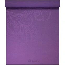 Gaiam Fading Flower Yoga Mat 4mm