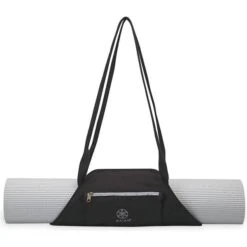 Gaiam On-The-Go Yoga Mat Carrier, Granite Storm