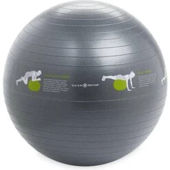 Gaiam Restore Self-Guided Stability Ball, Multicolor