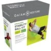 Gaiam Restore Strong Back Stability Ball Kit 1 Ball