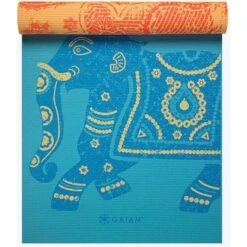 Gaiam Reversible Elephant Yoga Mat 6mm