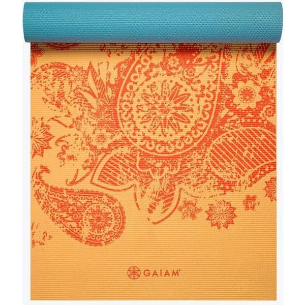 Gaiam Reversible Elephant Yoga Mat 6mm - Image 4