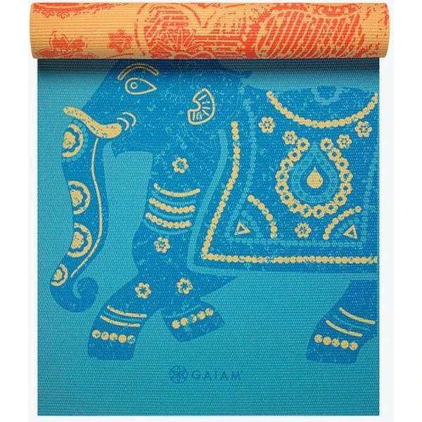 Gaiam Reversible Elephant Yoga Mat 6mm
